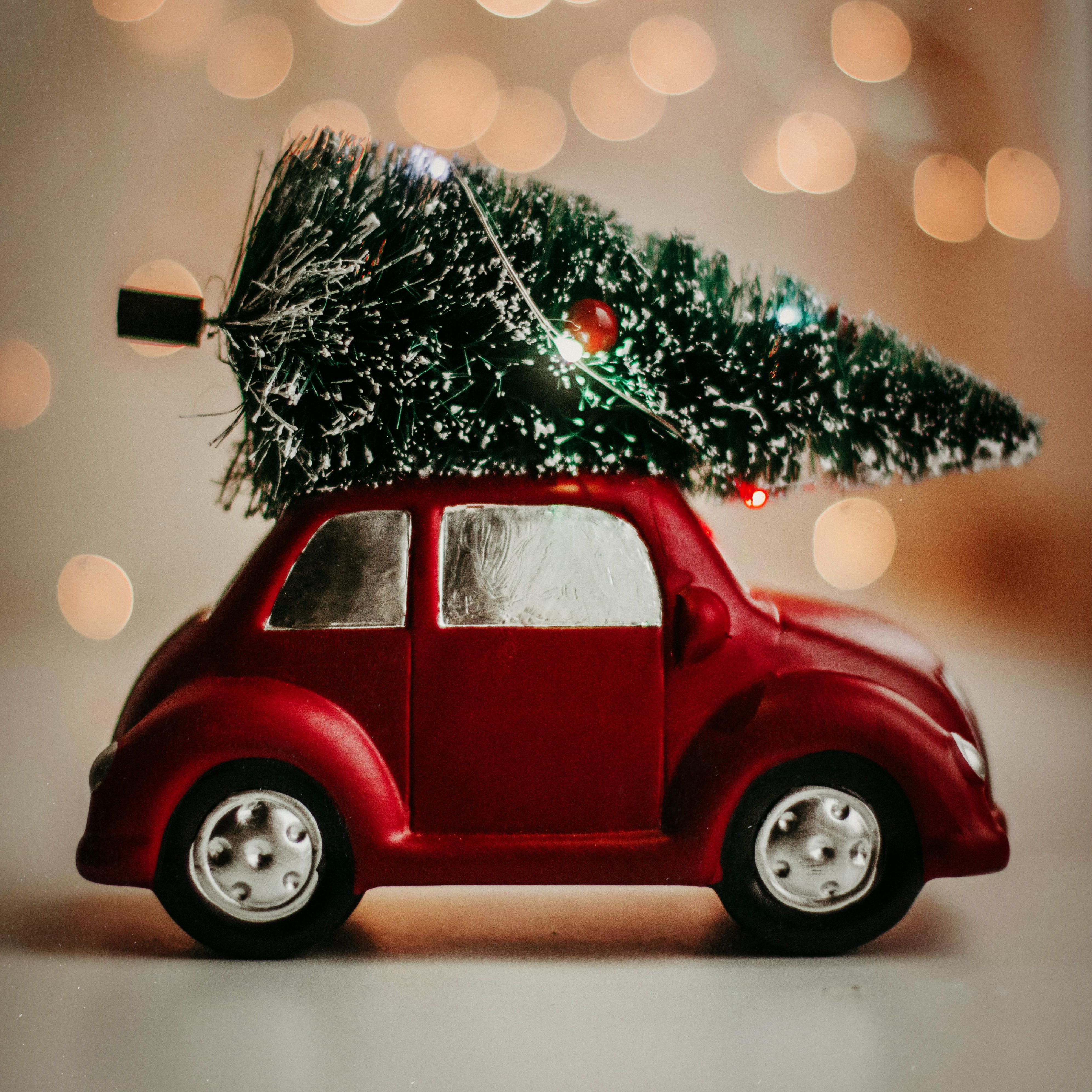 Red Car Christmas Tree